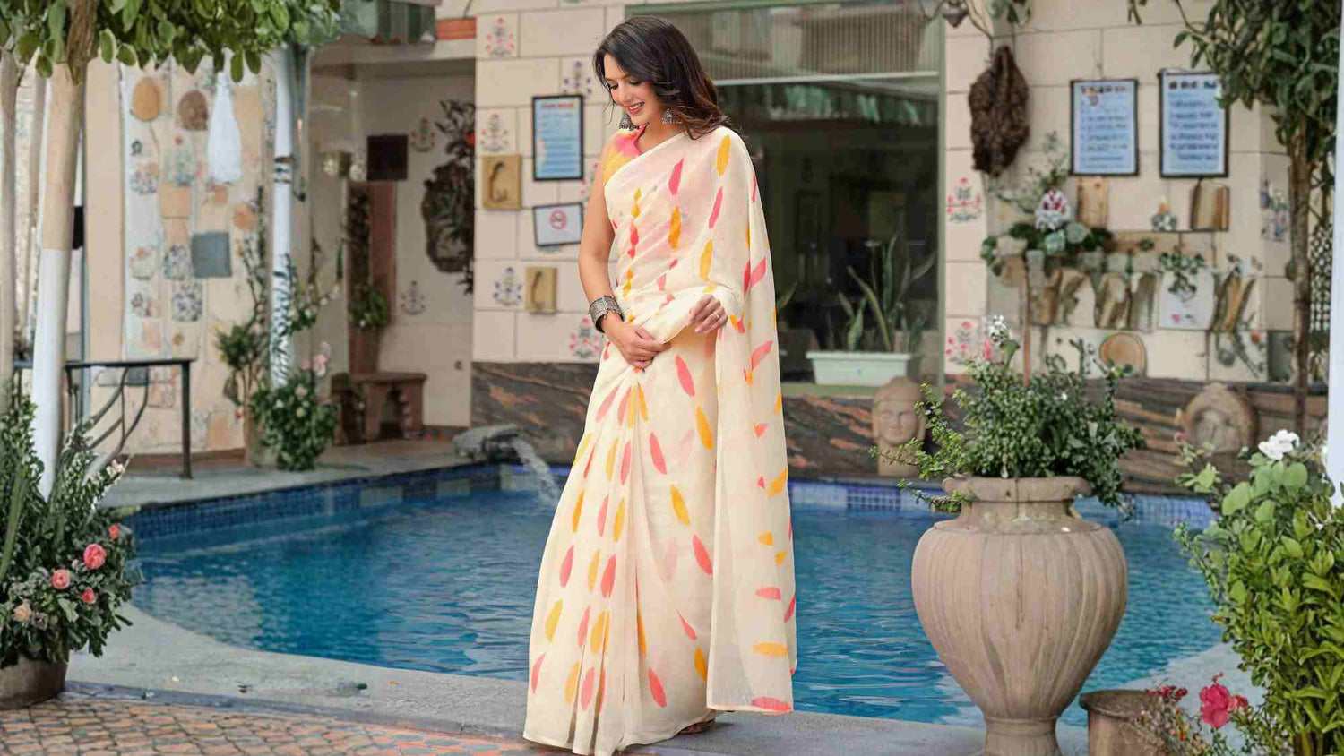 The New Saree Story: Fusion Drapes in Breathable Cotton
