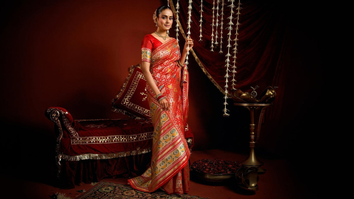 Why Patola Sarees Are a Festive Favourite for Sharad Navratri?