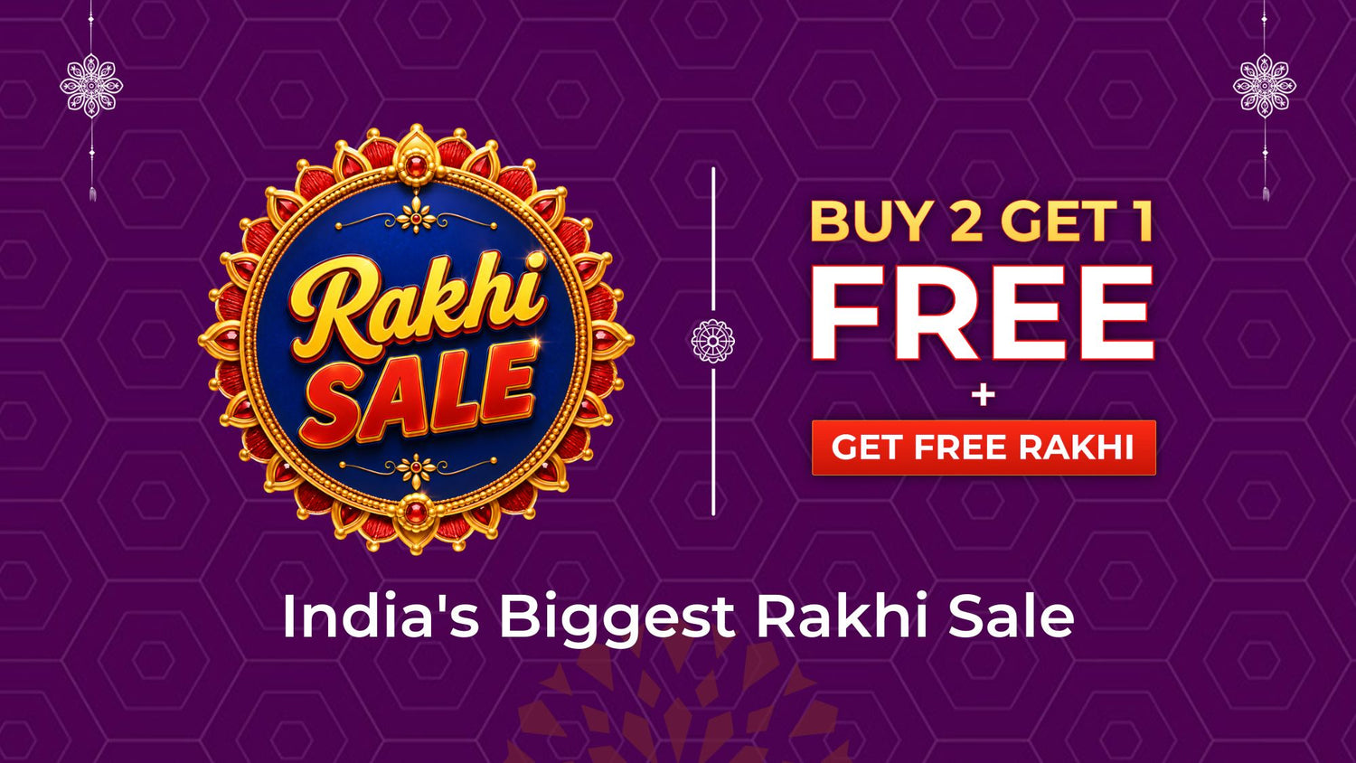 Sudathi Launches India’s Biggest Rakhi Sale: Buy 2 Get 1 Free & More Surprises