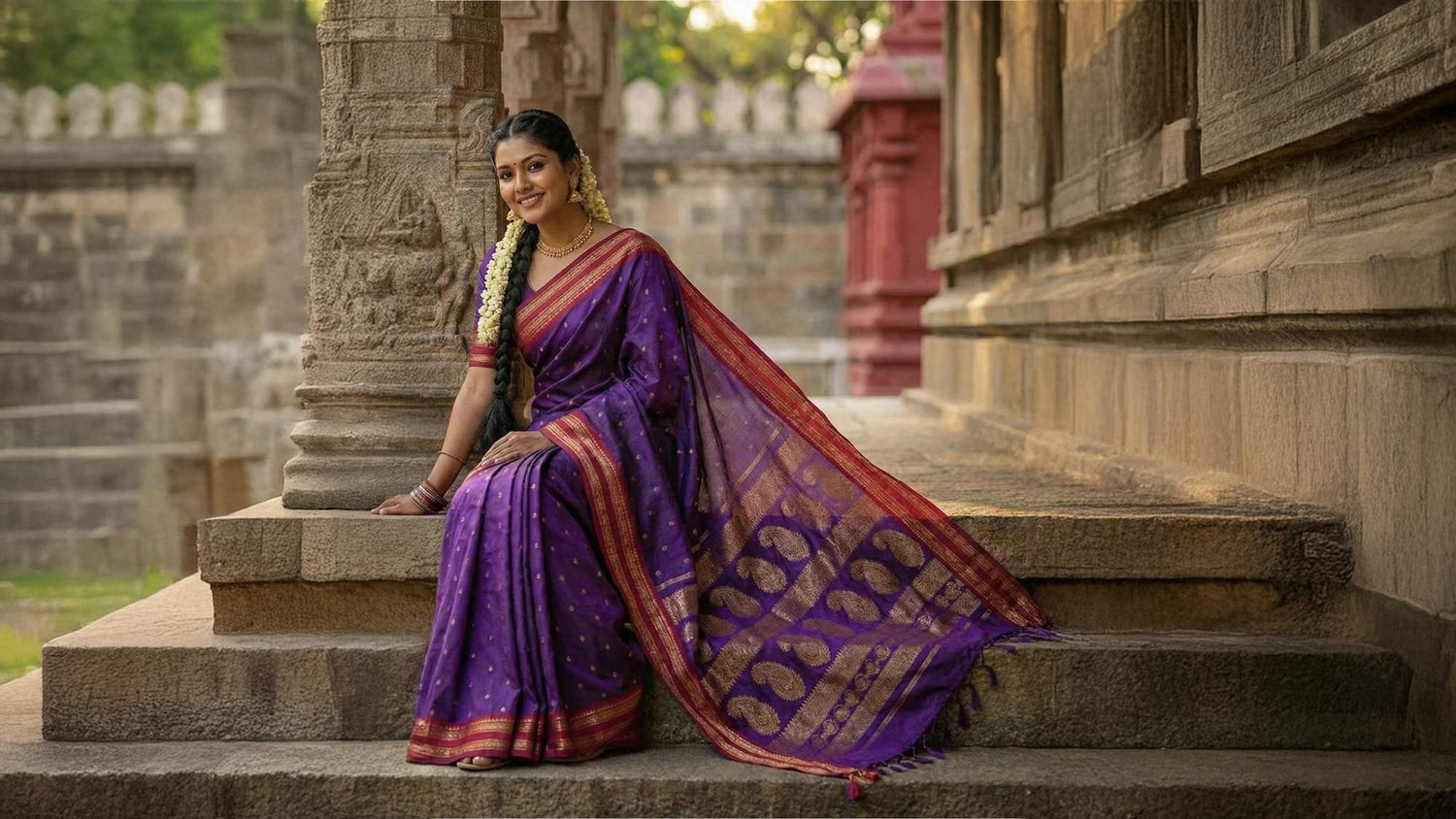 Behind the Scenes: How a Saree Goes From Fabric to Final Piece