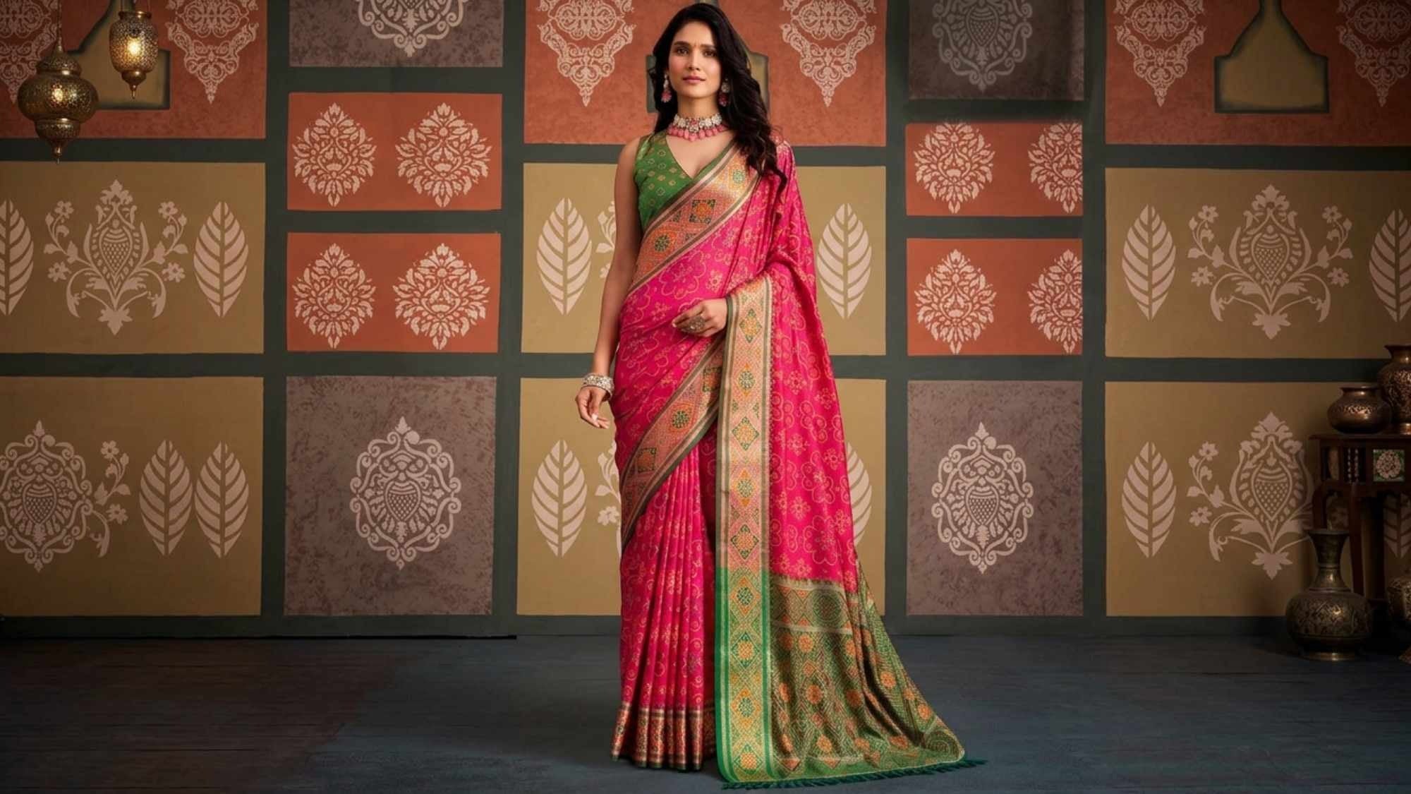 Best Patola Sarees for Gujarati Weddings