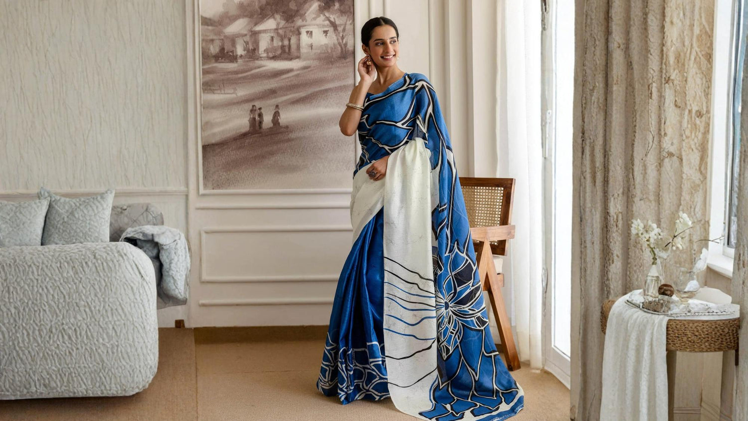 Monsoon-Friendly Sarees That Actually Work in Humid Weather