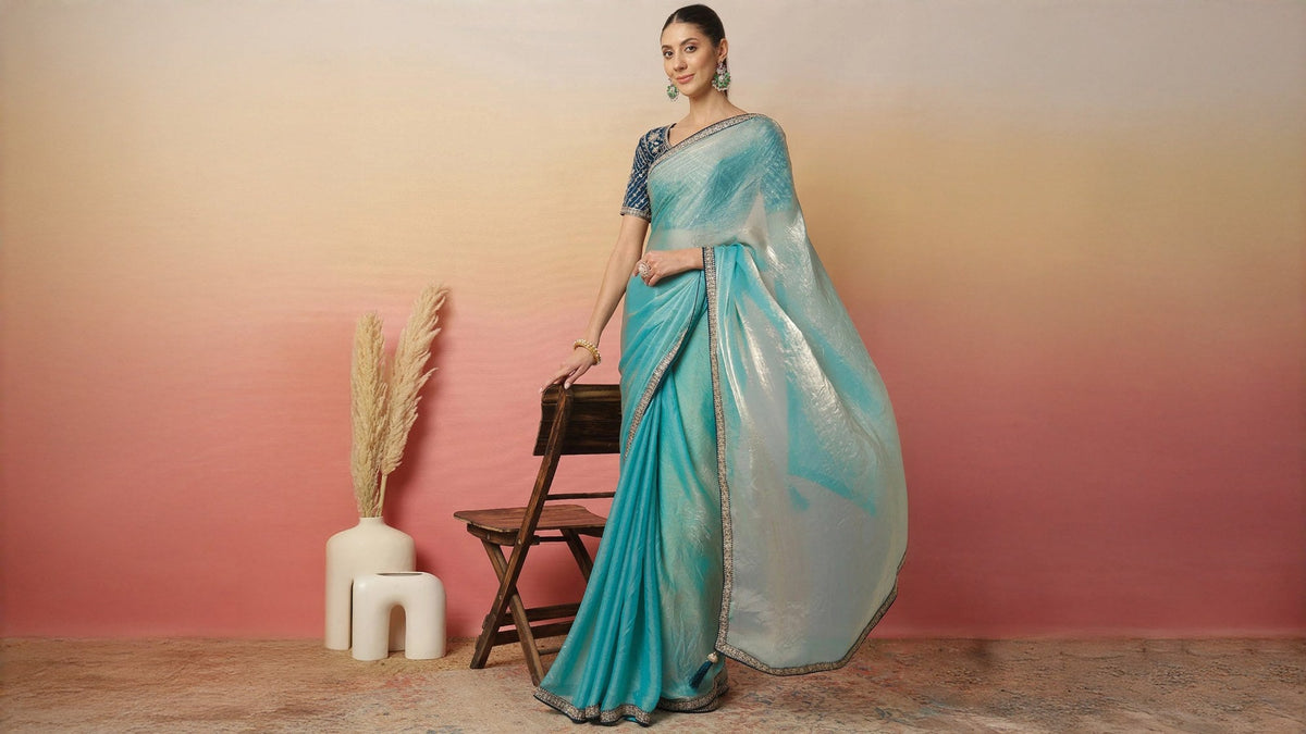 Why Monotone Sarees Create Such a Clean and Rich Look?