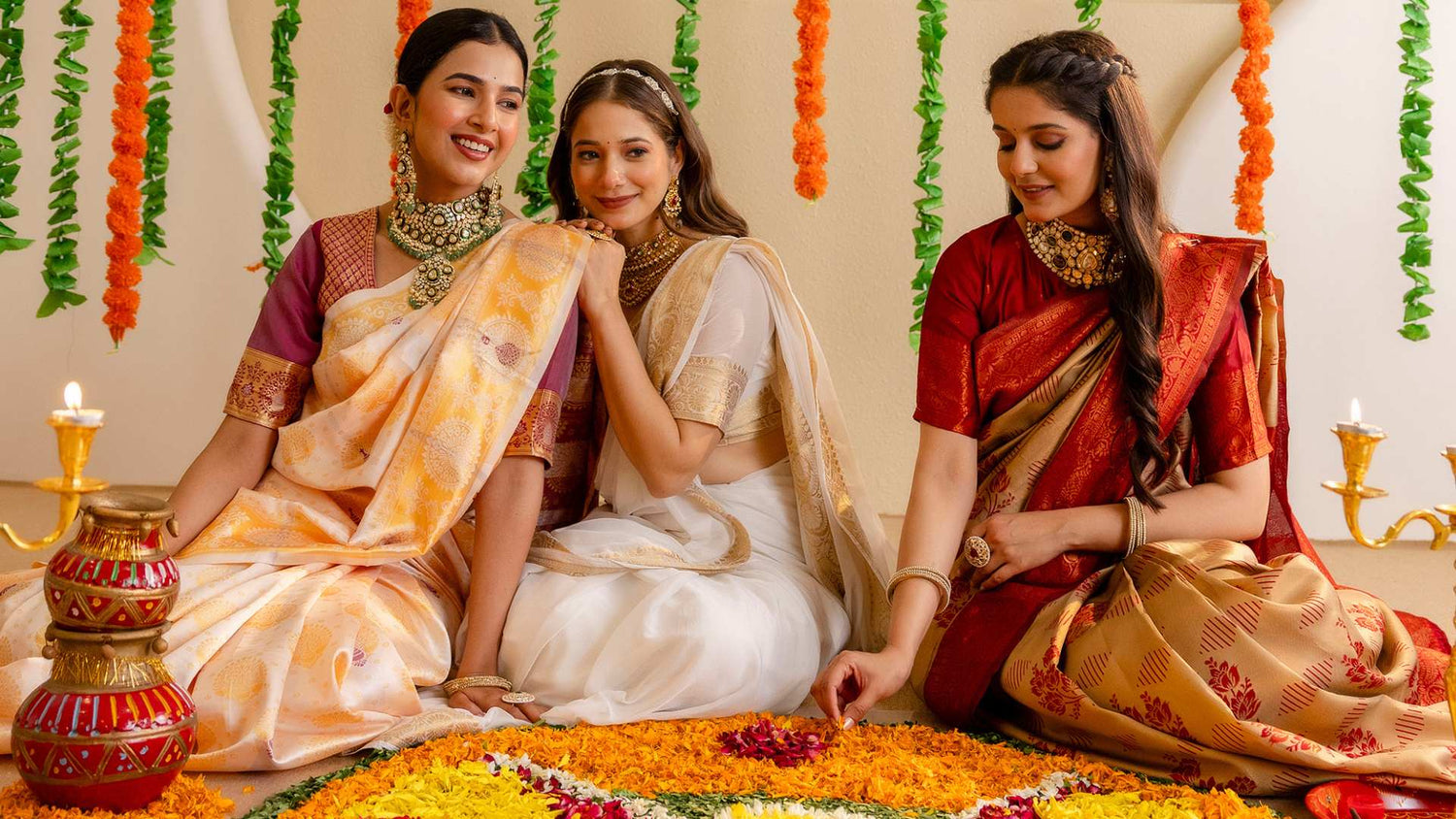 Kumbh Mela, Magh Bihu & Arudra Darshan: Why Sarees Are a Natural Choice for Indian Festivals