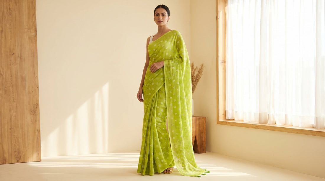 Saree Prints for Short Height: Styles That Make You Look Taller