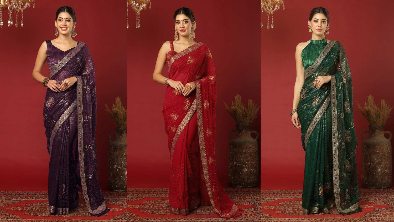 Top 10 Best Sarees for Karwa Chauth