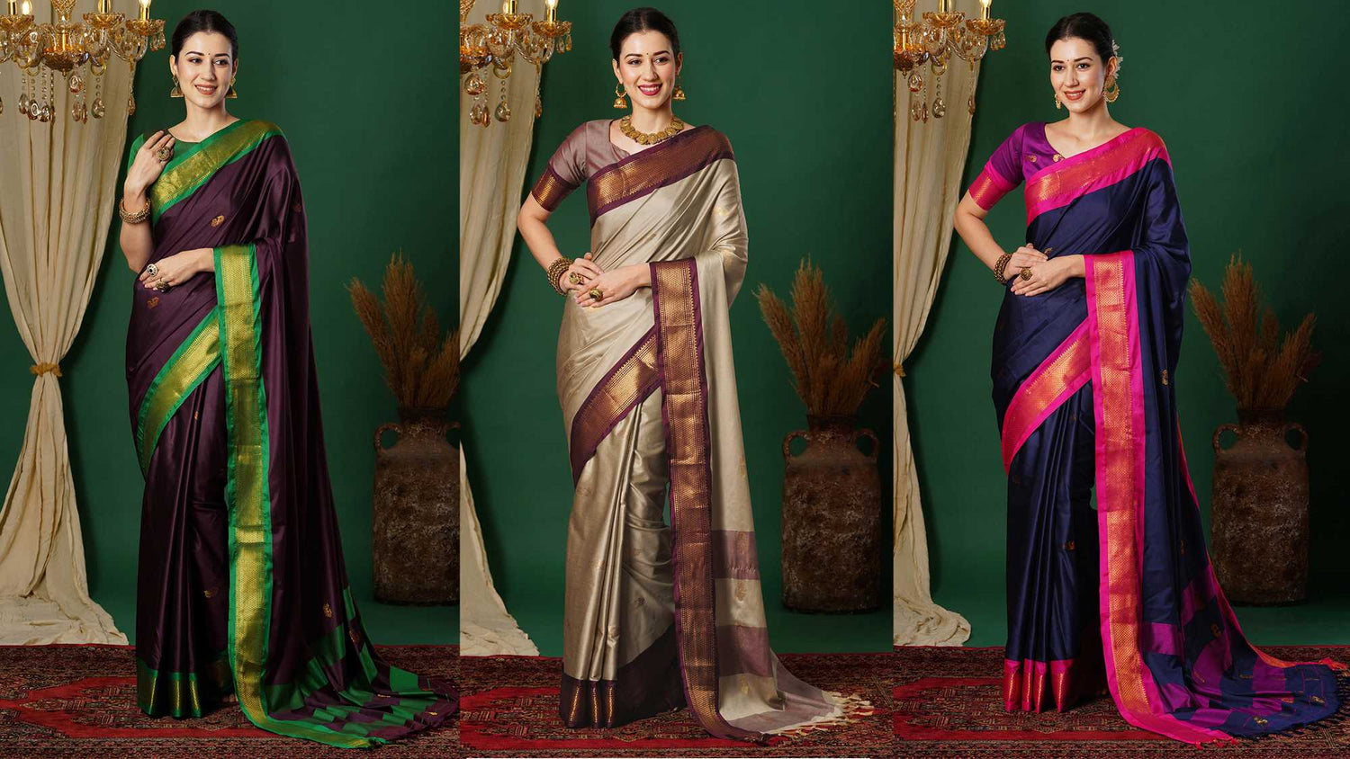 Pongal Sarees Guide: How to Style for a Traditional Look?