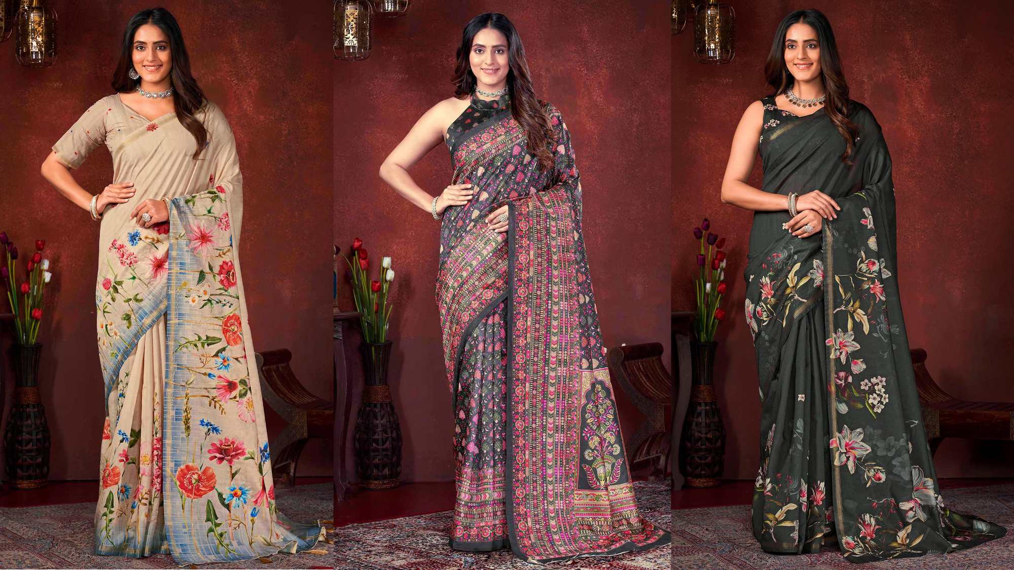 Bihu with Assam Silk Sarees: Mekhela Chador