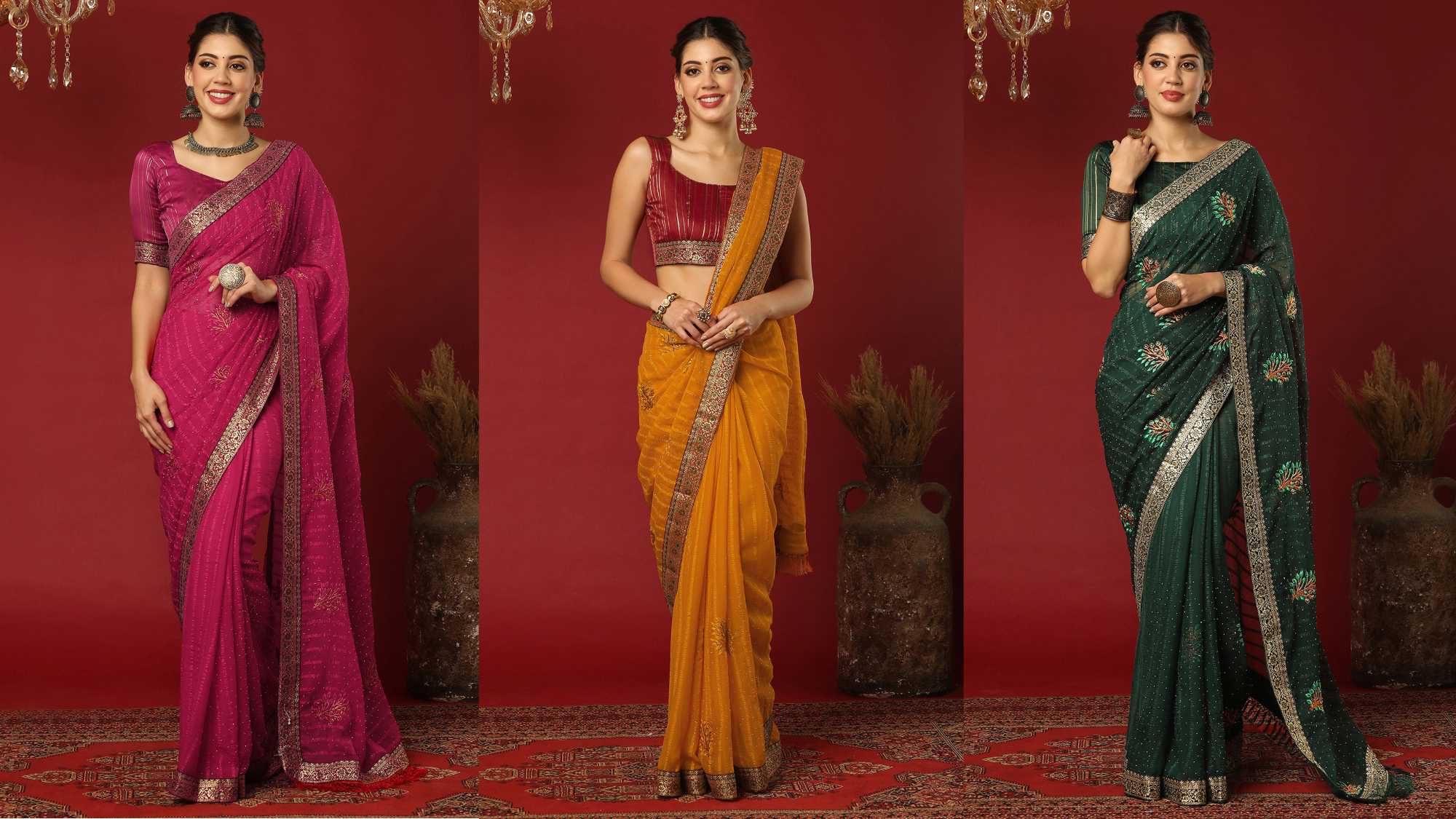 Lace Border Saree: How to Add a Touch of Style