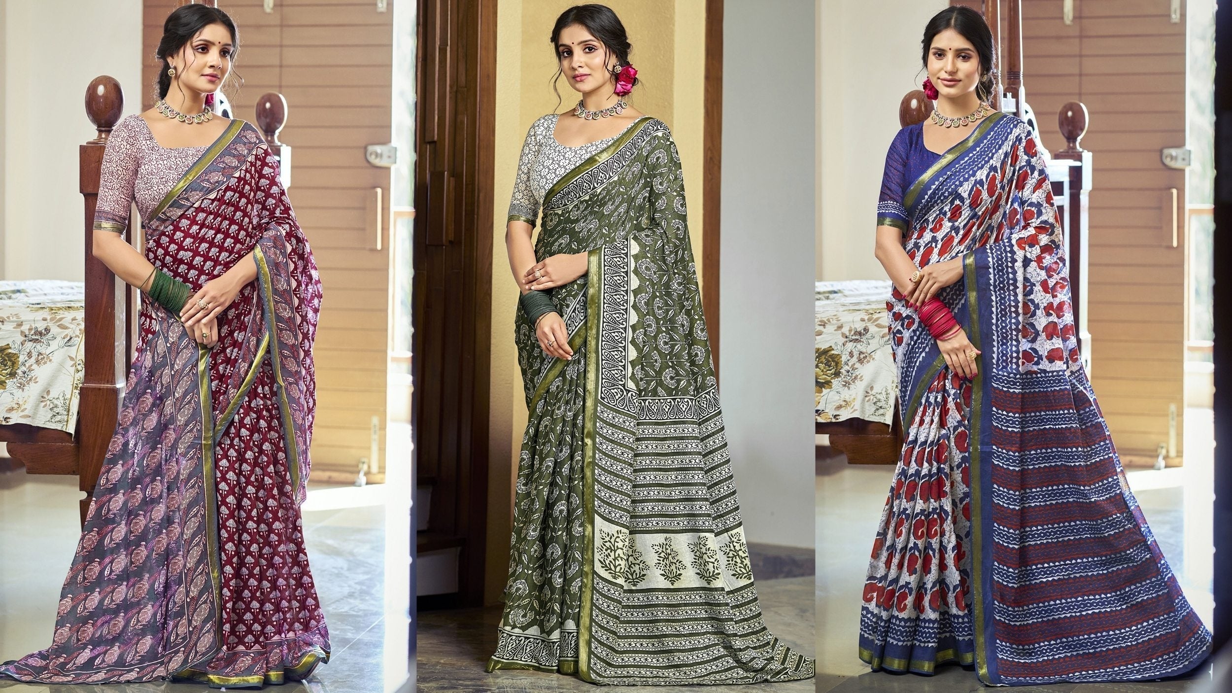 Daily Wear Sarees: Affordable Options For Everyday – Sudathi