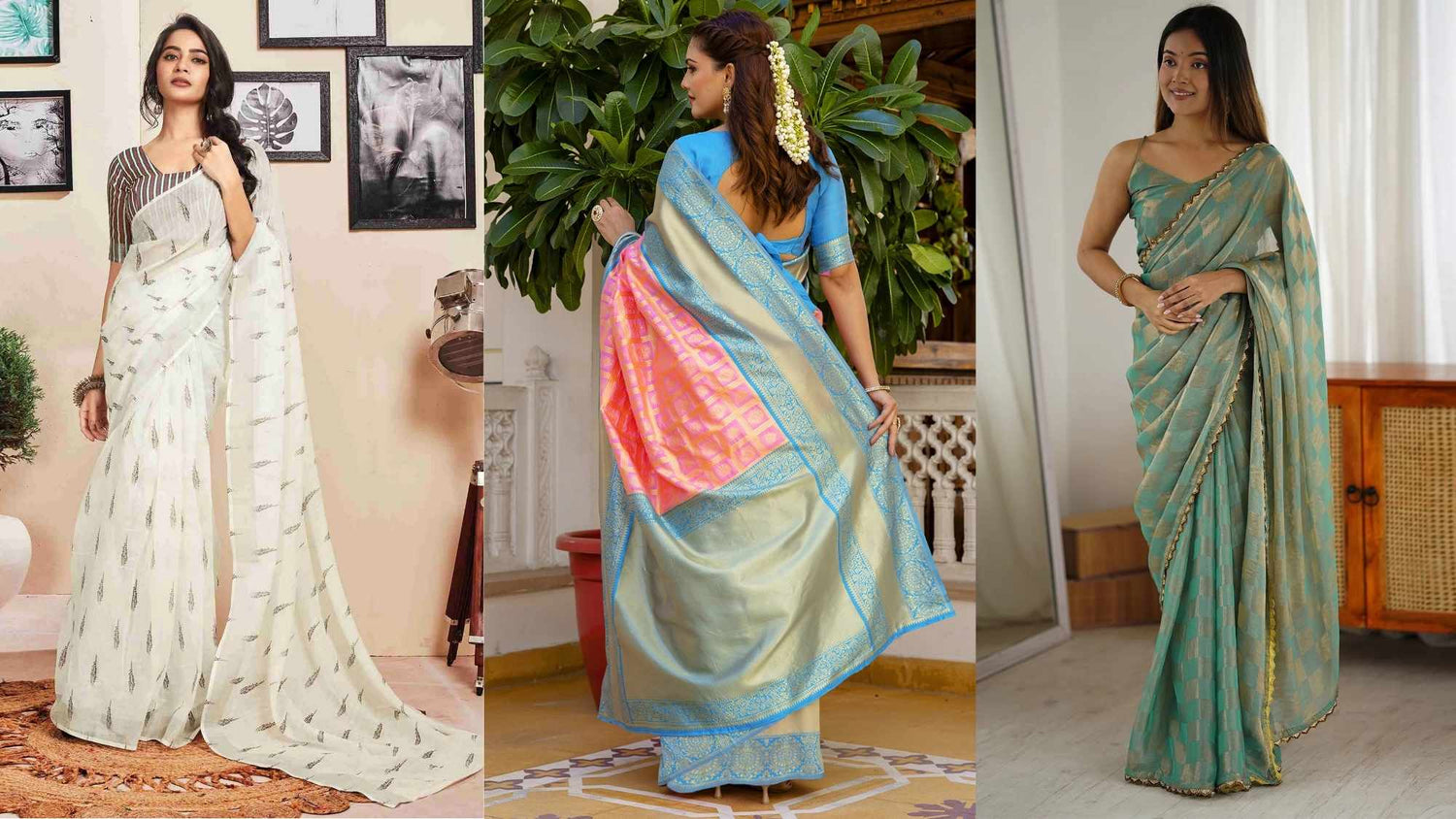 Festive Saree Trends 2025: What’s In & What’s Out