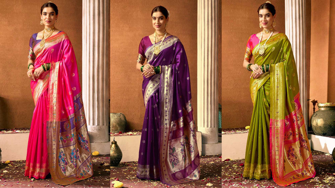 Paithani Saree Design: Popular Designs in Paithani Saree