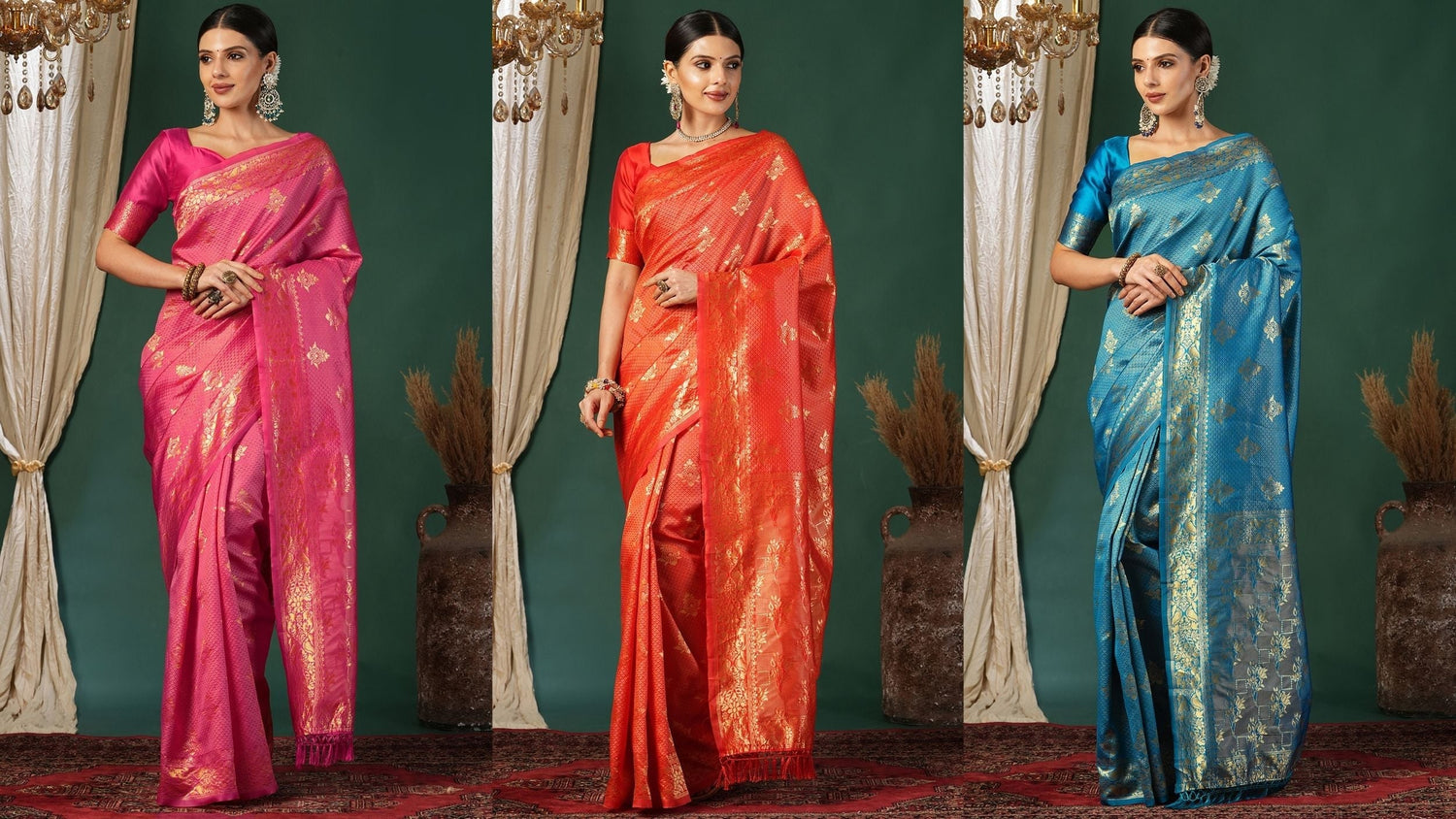 Embellished Sarees: Shine Bright Every Season