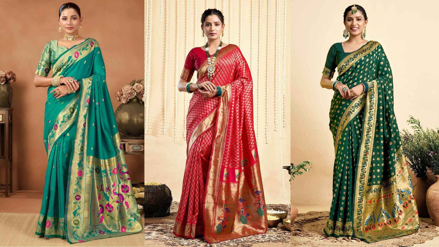 Best Sarees to Wear for Ganesh Chaturthi Pooja at Home