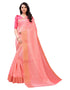 Pink Coloured Chanderi Jacquard Partywear saree | Sudathi