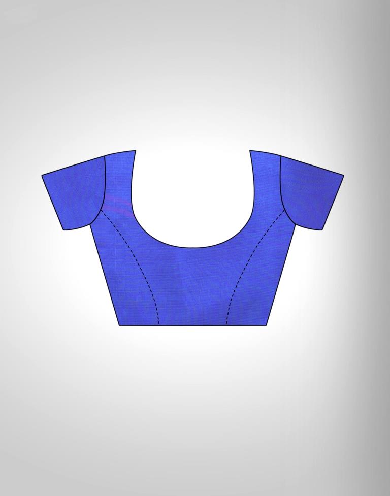 Sky Blue Coloured Poly Silk Printed Partywear saree | Sudathi