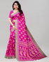Pink Coloured Printed Silk Saree | Sudathi