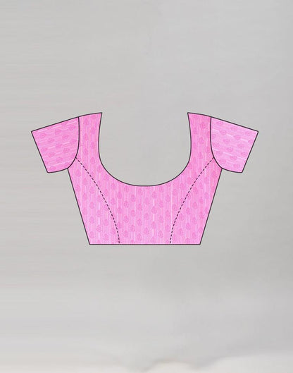Impressive Pink Printed Saree | Sudathi