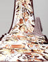 White Coloured Satin Silk Printed Casual saree | Sudathi