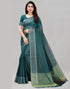 Rama Green Cotton Saree | Sudathi