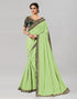 Pista Green Embroidered Silk Saree | Sudathi