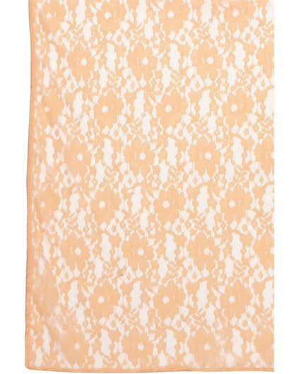 Cream Coloured Rasel Russel Net Partywear saree | Sudathi