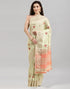 Pista Green Coloured Organza Embroidery Saree | Sudathi