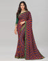 Multicolored Chiffon Geometric Printed Saree | Sudathi