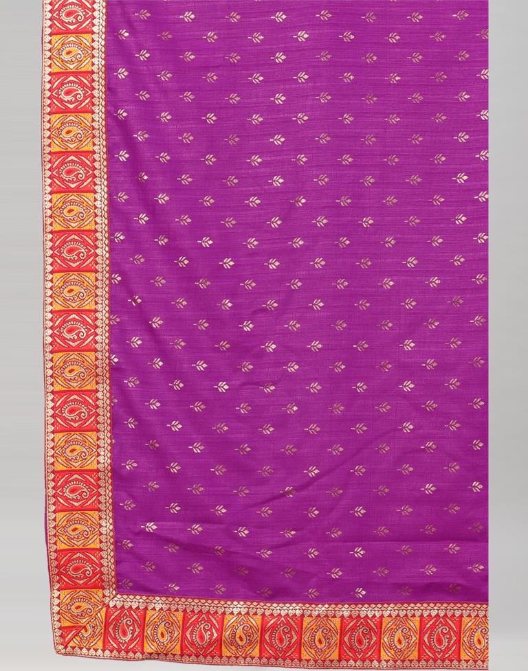 Purple Silk Saree | Sudathi