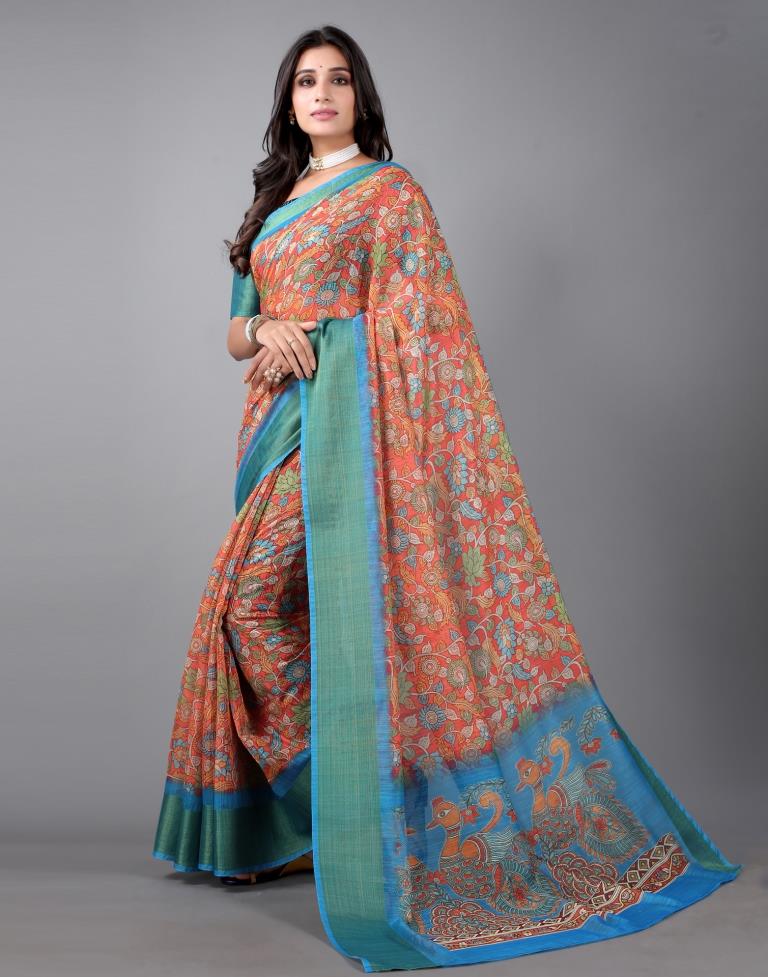 Multicolour Cotton Saree | Sudathi