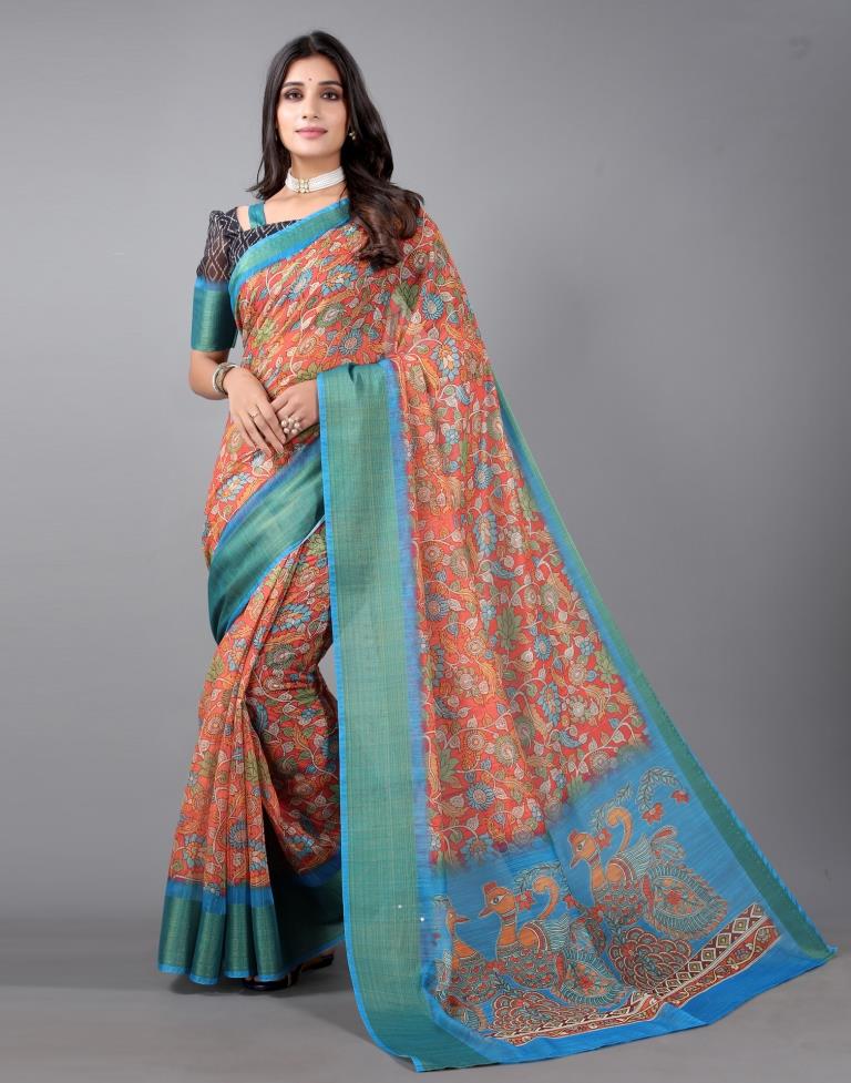 Multicolour Cotton Saree | Sudathi