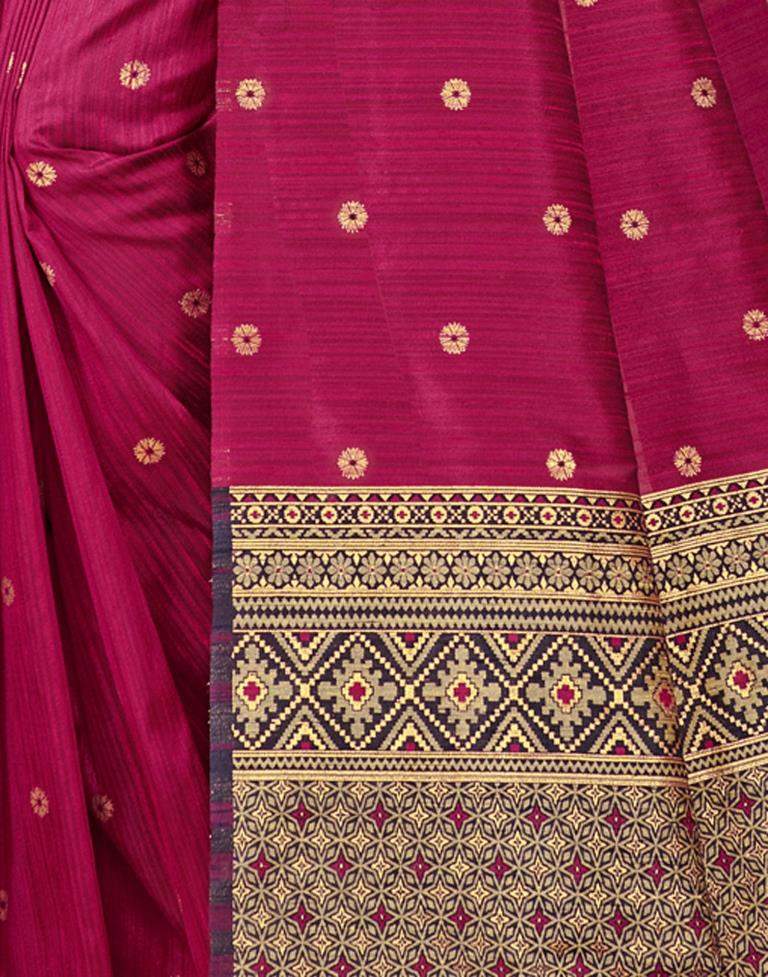 Rani Pink Silk Saree | Sudathi