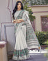 White Cotton Saree | Sudathi