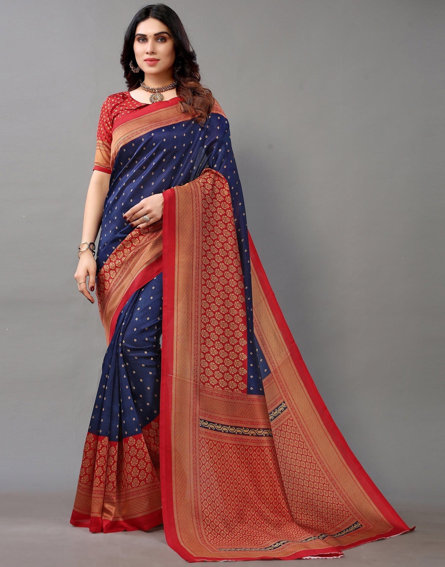 Buy Beige Embroidered Kanjivaram Silk Saree Online At Zeel Clothing