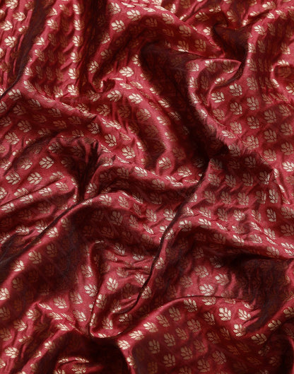 Maroon Kanjivaram Silk Saree | Sudathi