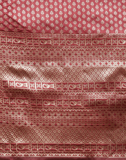 Maroon Kanjivaram Silk Saree | Sudathi