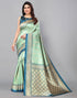Mint Green Banarasi Silk Saree | Sudathi