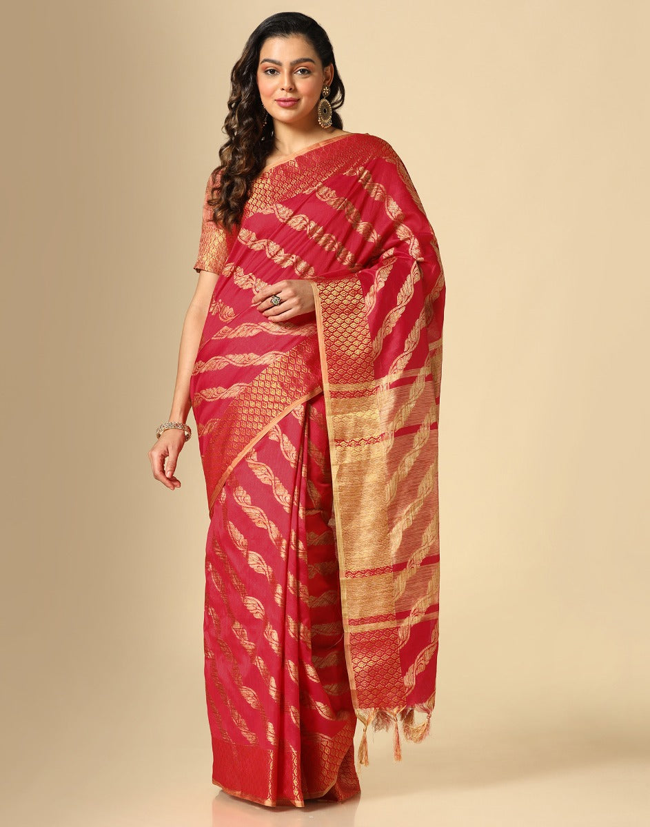 Red Silk Saree | Sudathi