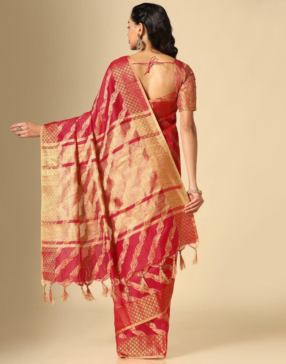 Red Silk Saree | Sudathi