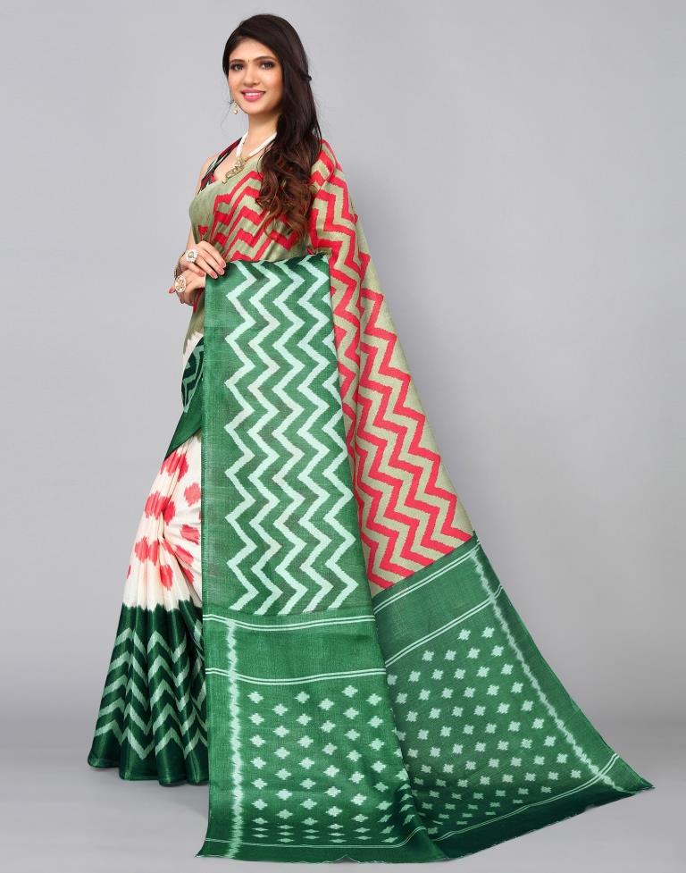 Multicoloured Silk Saree | Sudathi
