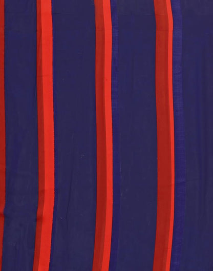 Red Georgette Saree | Sudathi