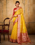 Yellow Silk Saree | Leemboodi