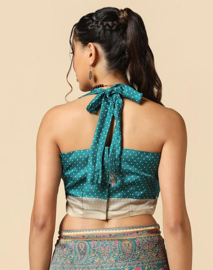 Rama Green Silk Saree | Sudathi