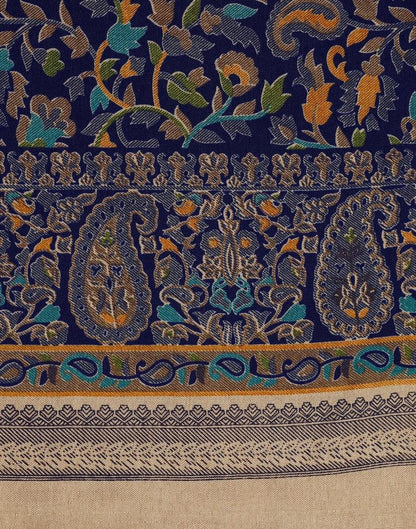 Navy Blue Silk Saree | Sudathi