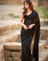 Black Sequence Saree | Leemboodi