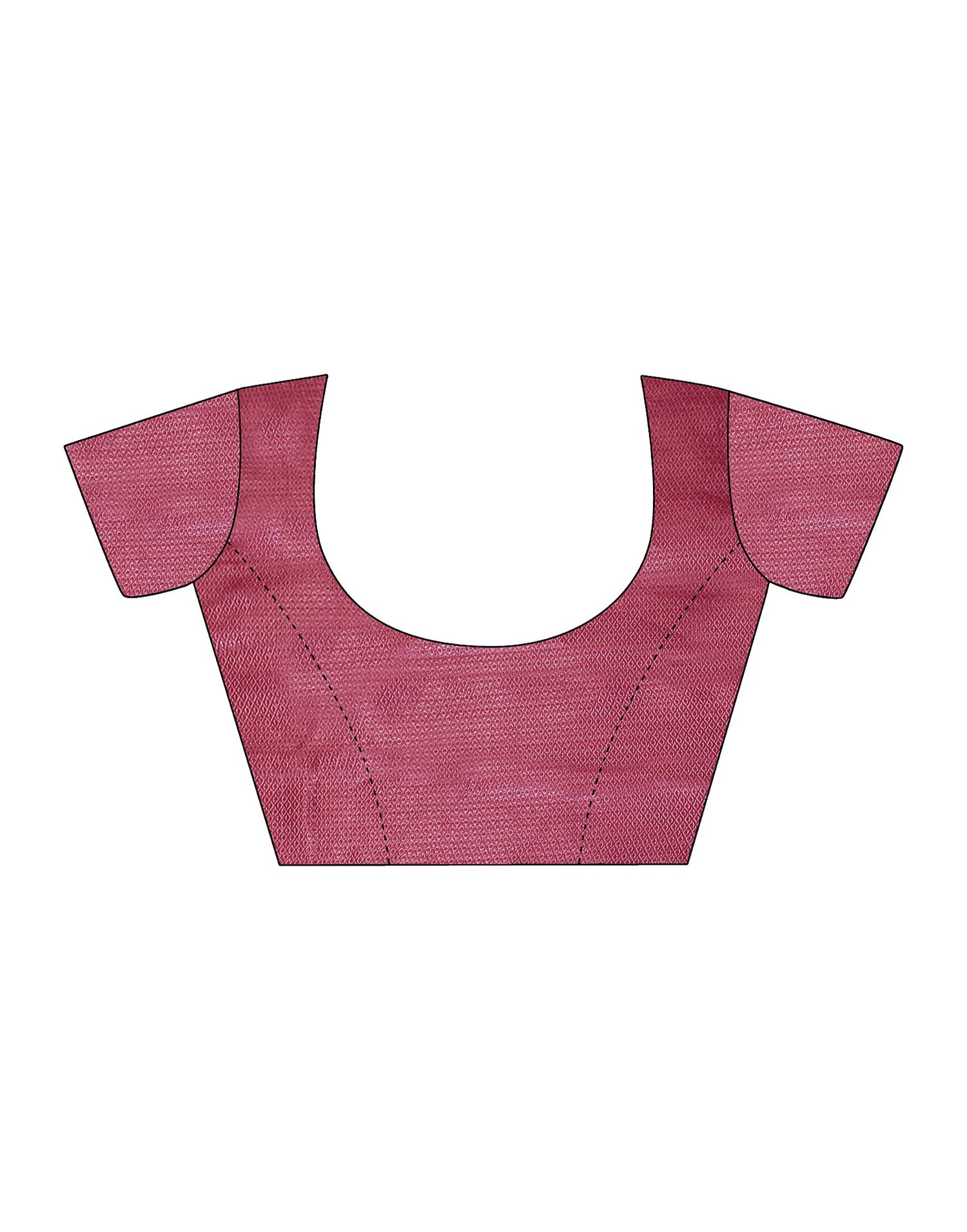 Pink Plain Silk Saree | Sudathi
