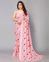 Light Pink Printed Saree | Sudathi
