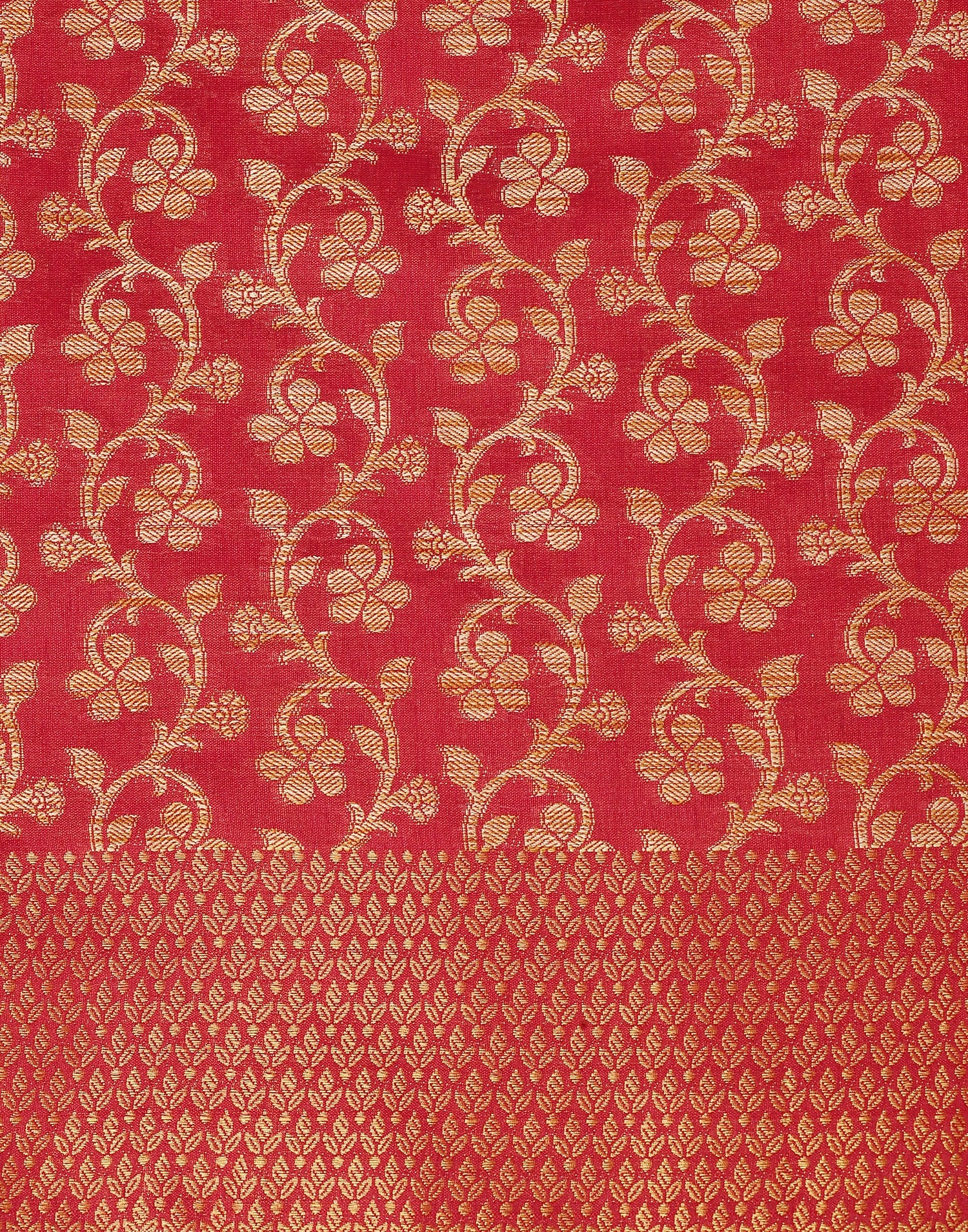 Red Banarasi Silk Saree | Sudathi