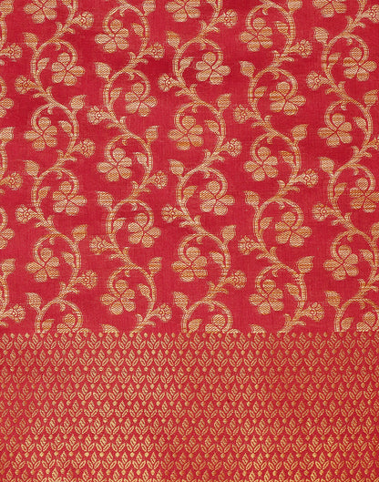 Red Banarasi Silk Saree | Sudathi