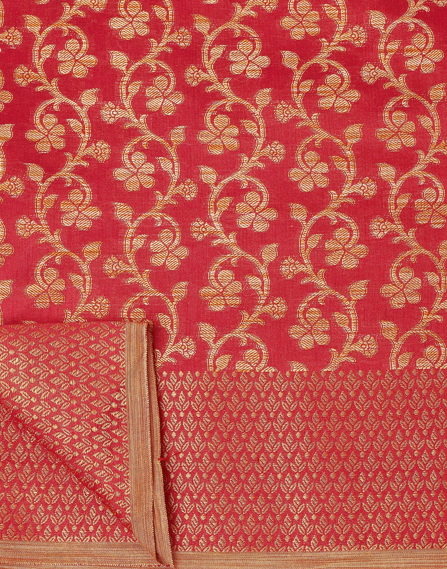 Red Banarasi Silk Saree | Sudathi